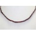 Necklace Strand String Womens Beaded Women Jewelry Garnet Gem Stone Beads B112